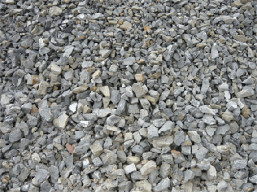decorative crushed rock - supplies